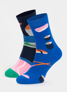 Niebieskie skarpety w sushi DTS-SX-446-N