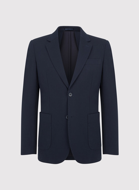 Casualowa marynarka męska w kolorze granatowym