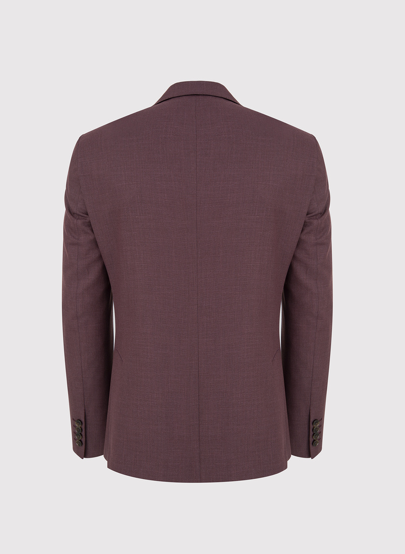 Casualowa gładka marynarka męska