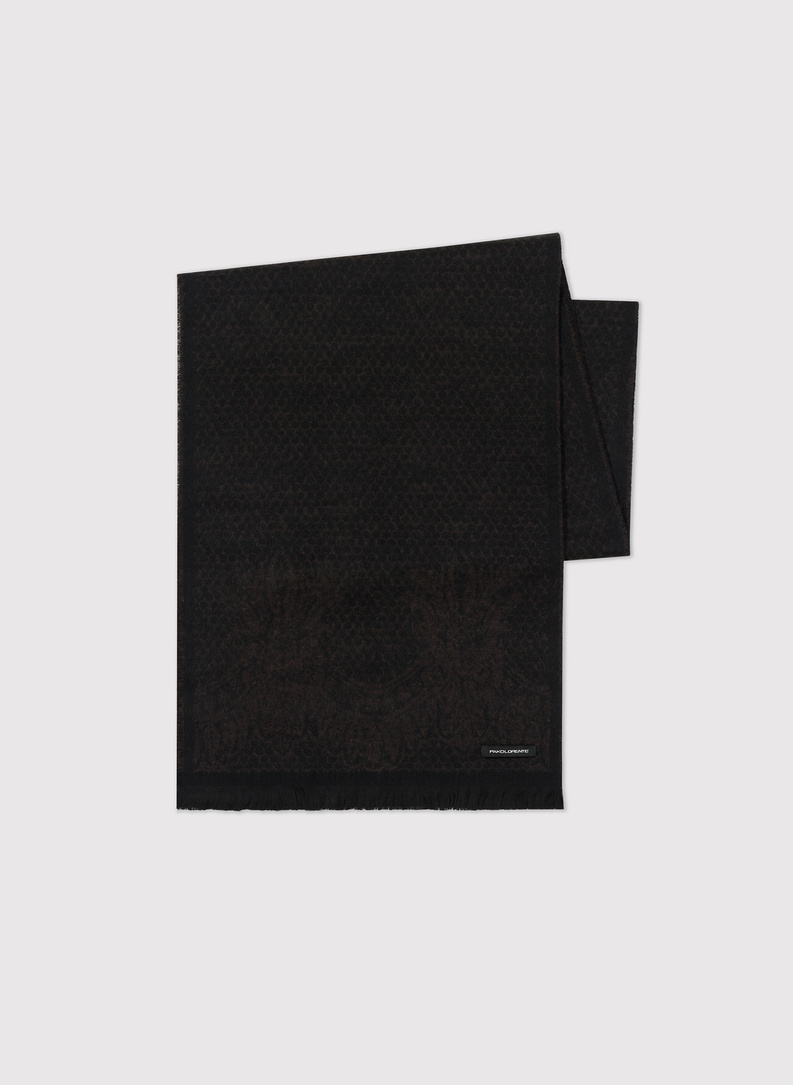 Elegancki szalik męski we wzory