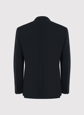 Casualowa marynarka męska w kolorze czarnym