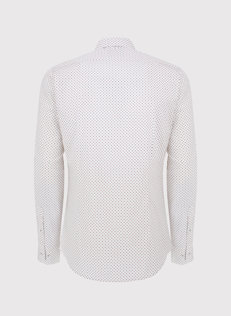 Koszula męska w mikrowzór