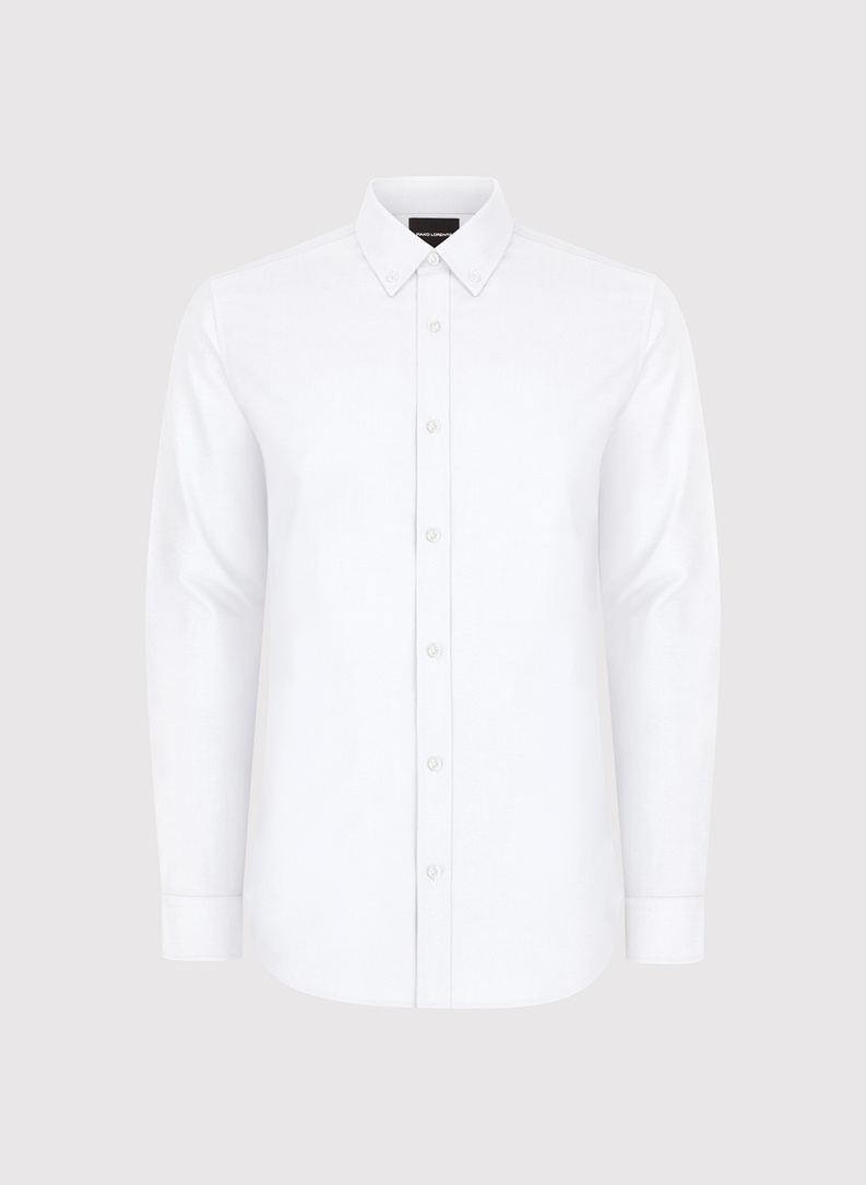 Biała koszula męska