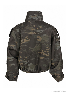 Kurtka moro COMMAND JACKET czarno-zielona