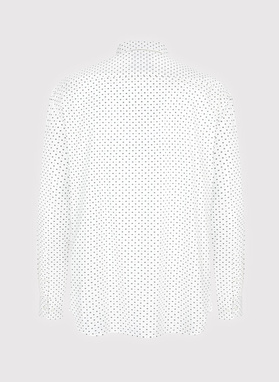 Męska koszula w drobny wzór o fasonie Regular Fit