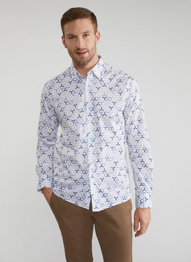 Koszula męska P21WF-1X-180-B-S