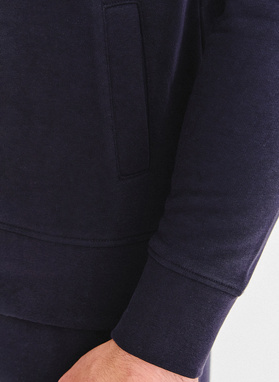 Granatowy dres męski