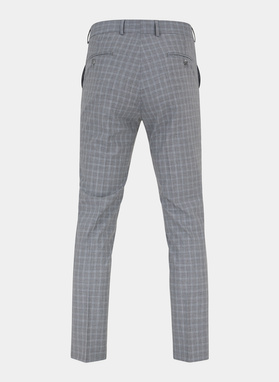 Szare spodnie garniturowe P22SF-6G-008-S-S