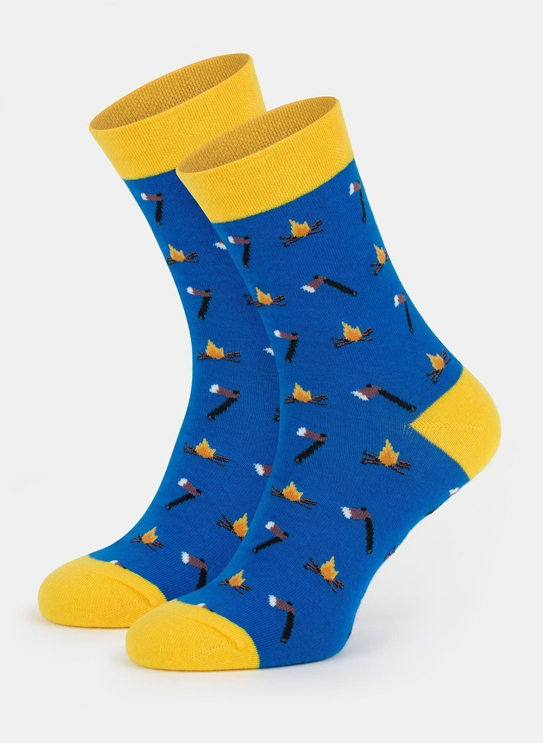 Skarpetki w siekierki i ogniska DTS-SX-434-N