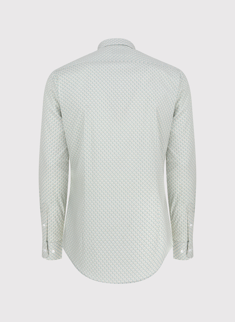 Koszula męska w mikrowzór