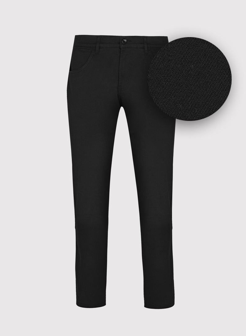 Czarne spodnie casual 