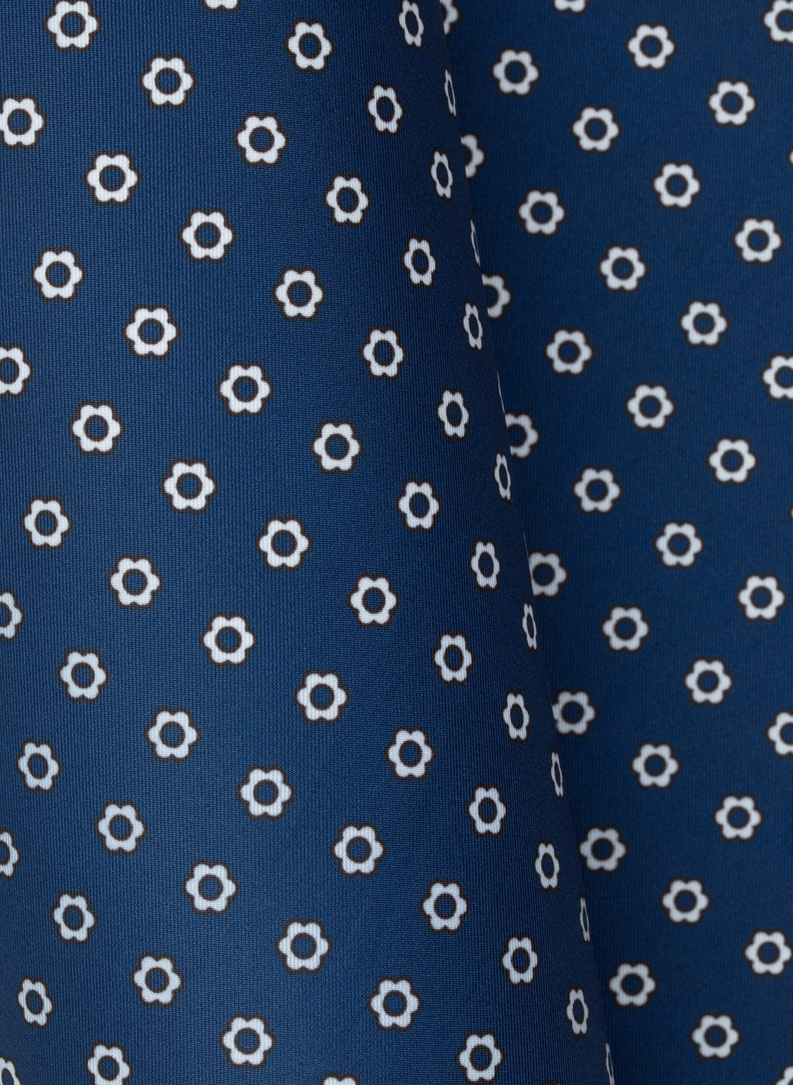 Męska poszetka w kwiatki