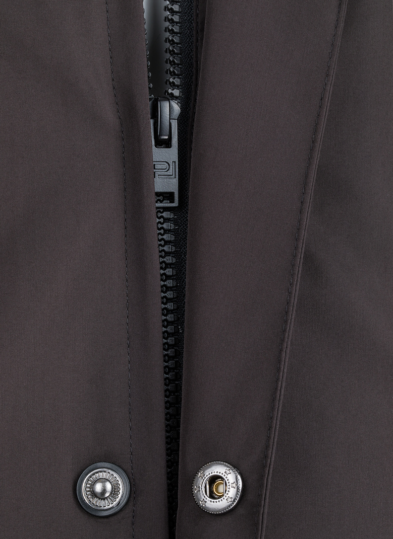 Brązowa kurtka jesienna 2w1