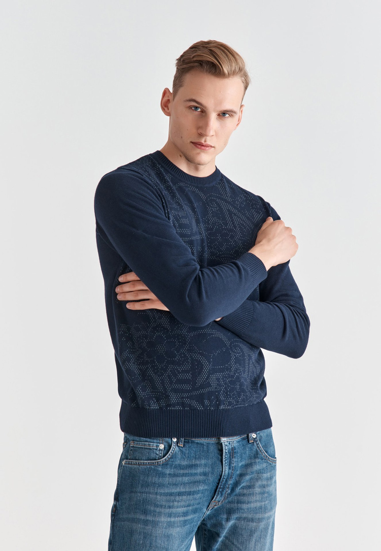 Sweter męski P21WF-2X-017-G