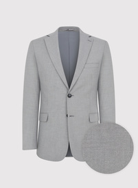 Szara marynarka garniturowa