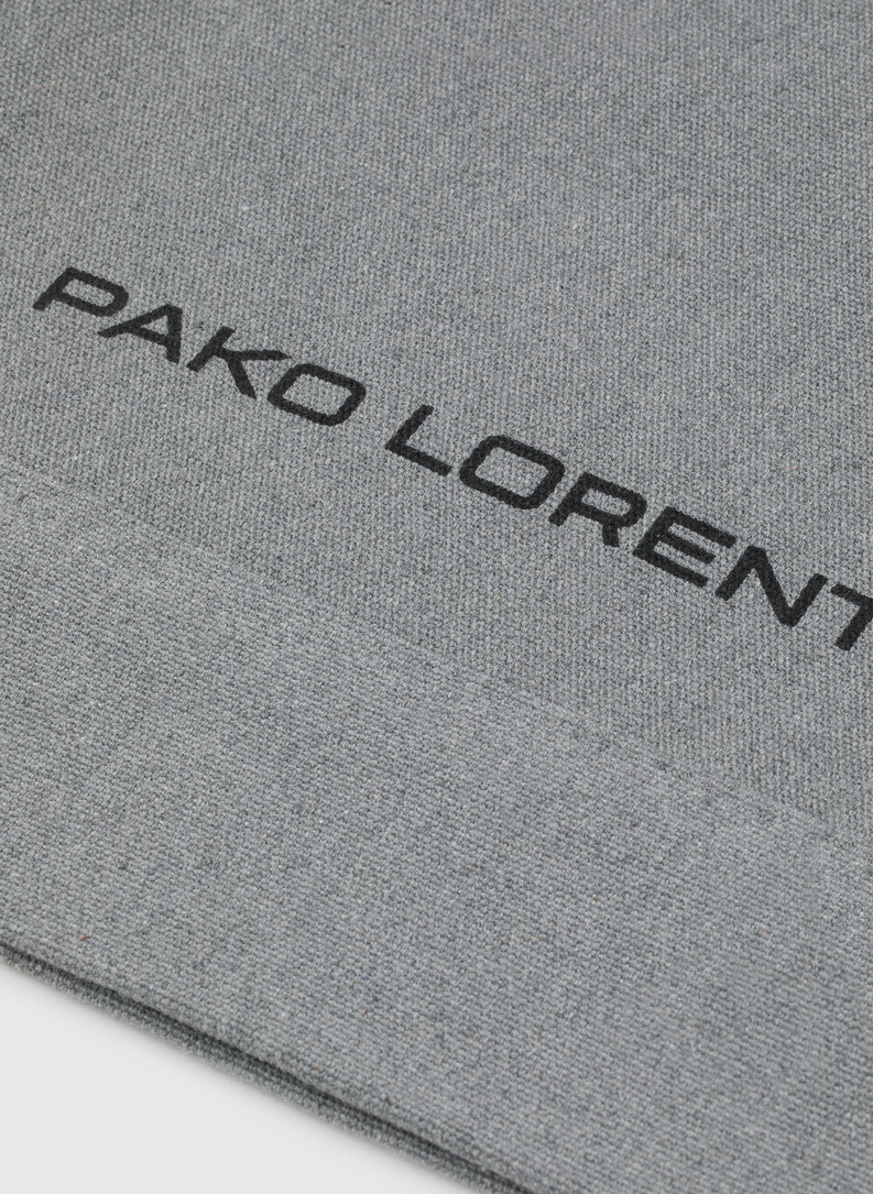 Szara torba materiałowa unisex