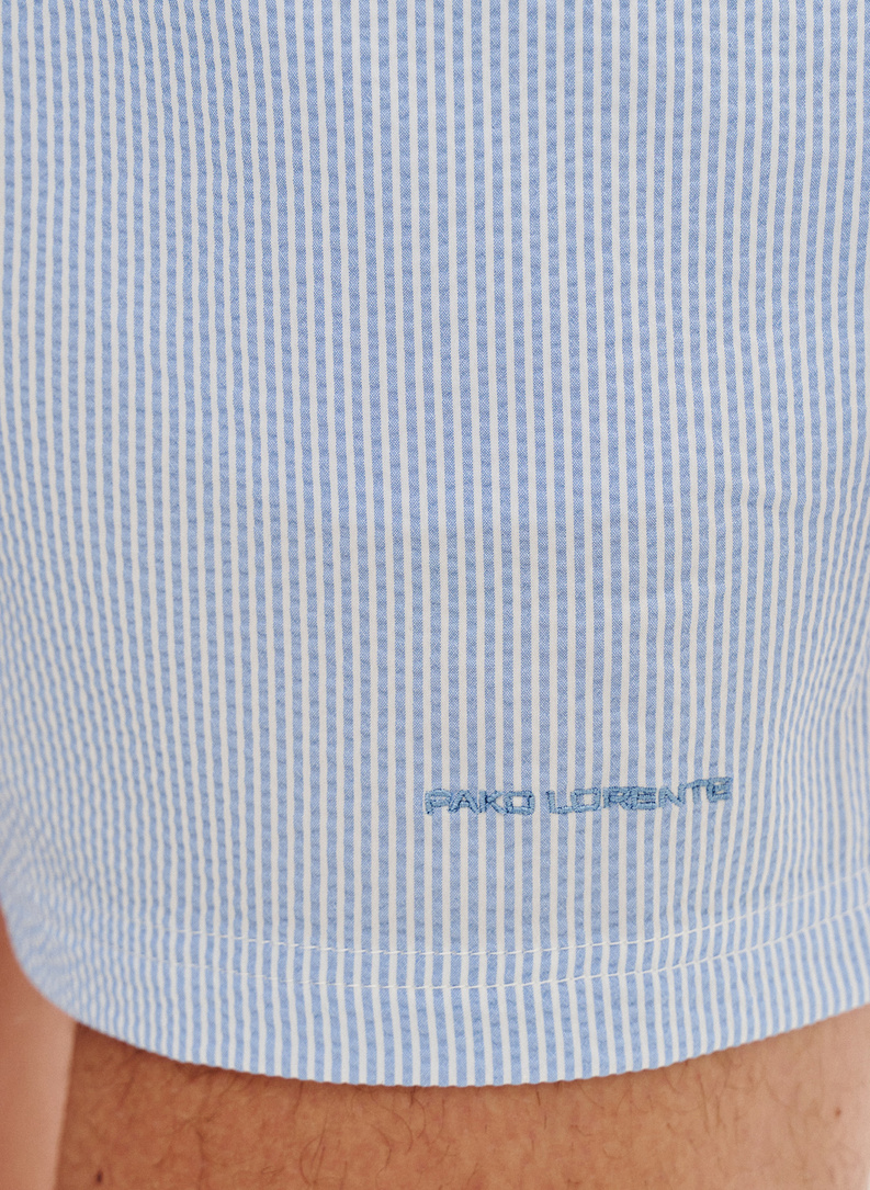 Niebieskie szorty kąpielowe męskie