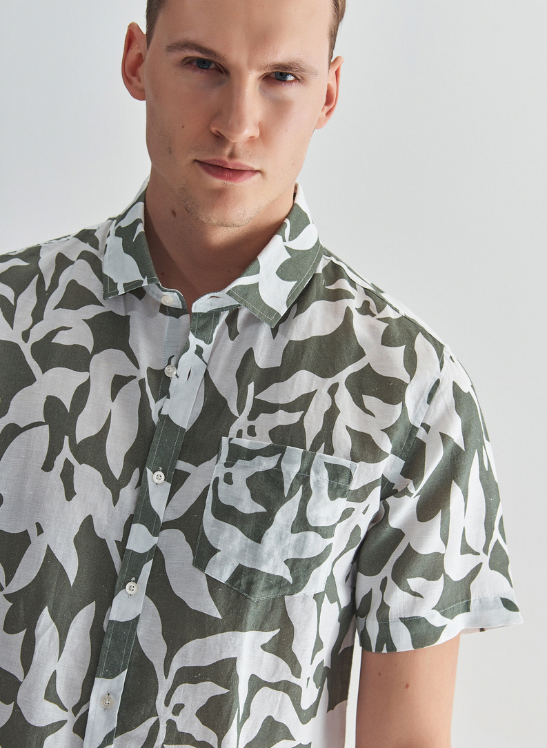 Koszula męska P22SF-1K-021-Z-0