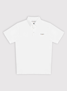 Biały t-shirt polo