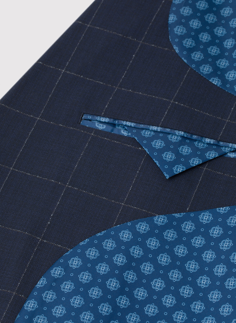 Casualowa marynarka męska w kratę