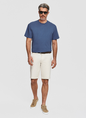 Niebieski t-shirt oversize