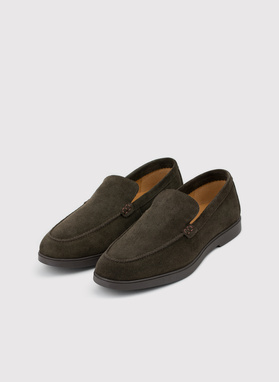 Zamszowe mokasyny męskie
