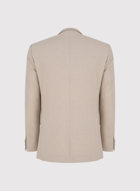 Beżowa marynarka męska