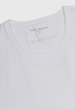 Biały t-shirt męski