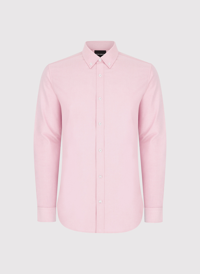 Różowa koszula męska