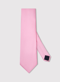 Różowy krawat męski