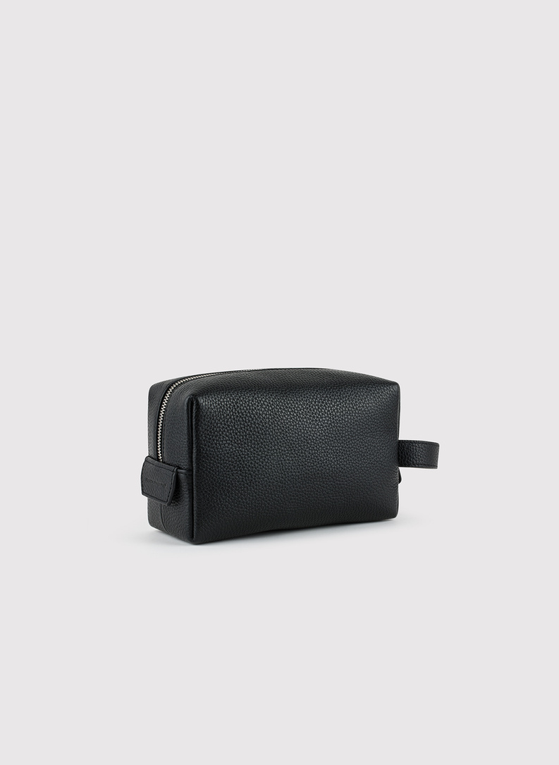 Skórzana męska kosmetyczka jednokomorowa