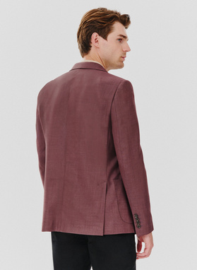 Casualowa gładka marynarka męska