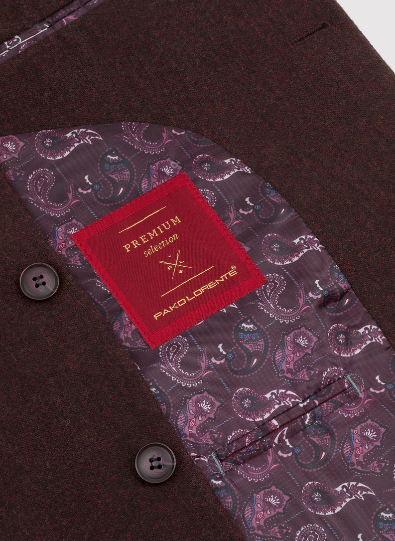 Bordowa marynarka męska