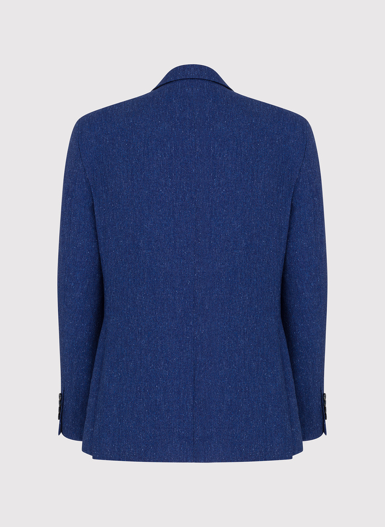 Niebieska marynarka męska