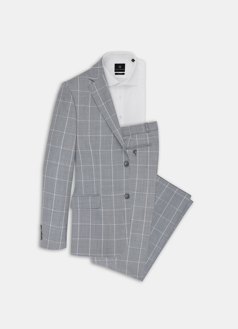 Spodnie męskie garniturowe BUENAVISTA P20SF-6G-025-S