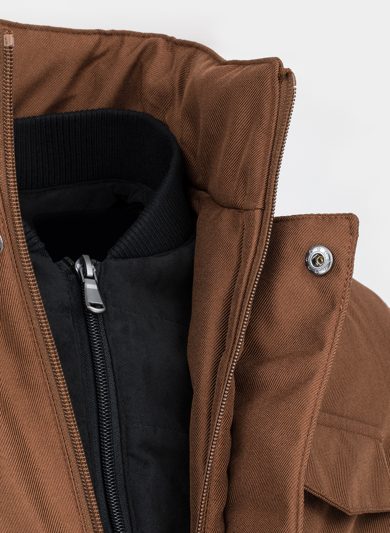 Ruda kurtka męska P21WF-5X-018-Z