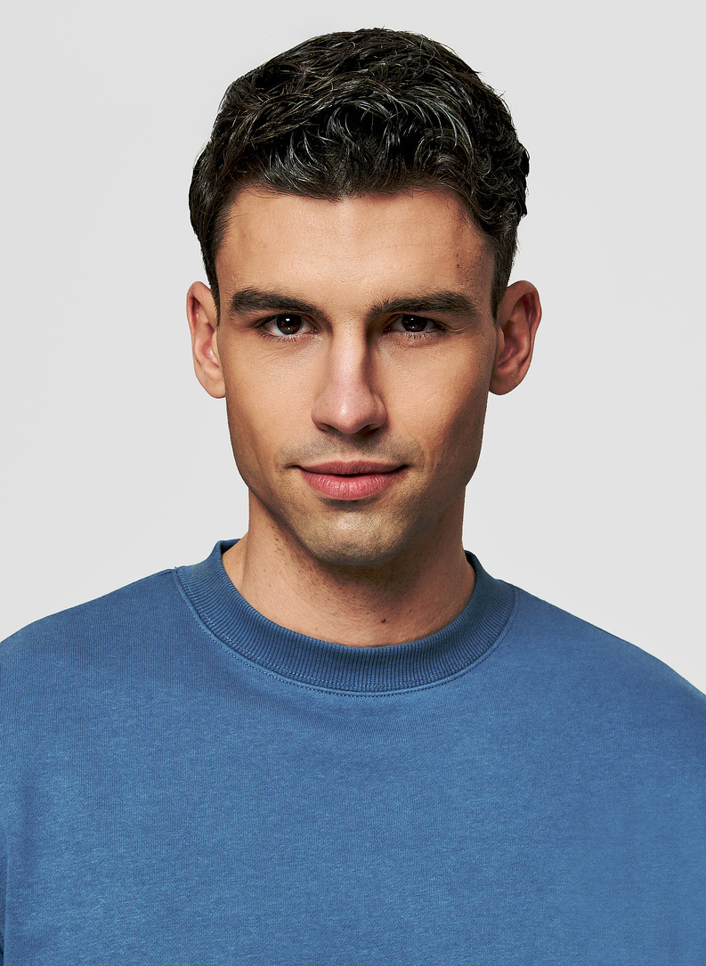 Niebieski bluza dresowa