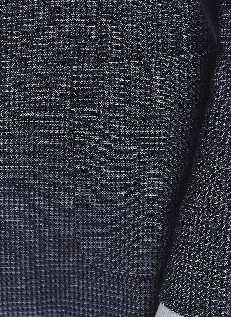 Casualowa marynarka męska w kolorze granatowym