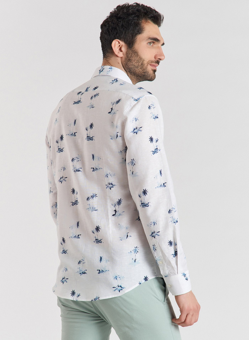 Koszula męska P21SF-1X-122-B