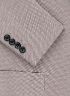 Beżowa marynarka męska melanż