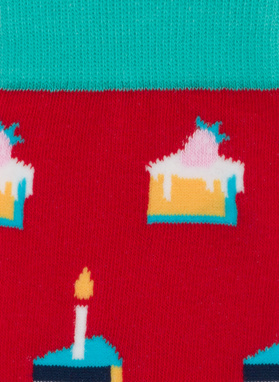 Skarpety w kawałki tortu DDTS9-SX-461-W