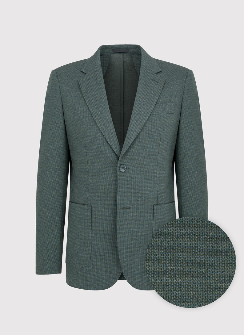 Zielona marynarka męska