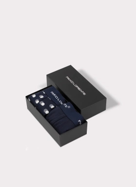 Dwupak bokserek w kolorze granatowym