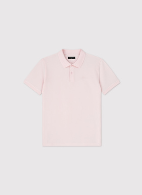 Polo męskie w kolorze różowym