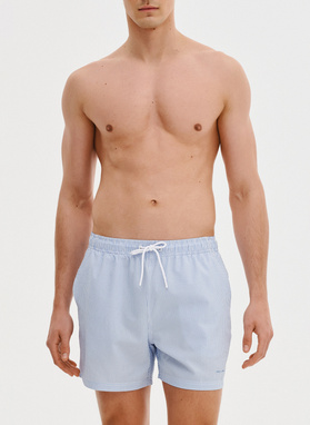 Niebieskie szorty kąpielowe męskie