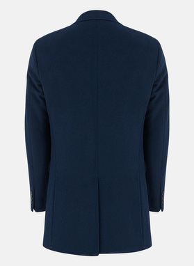 Płaszcz męski granatowy P21WF-7X-004-G