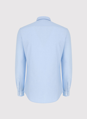 Niebieska koszula męska