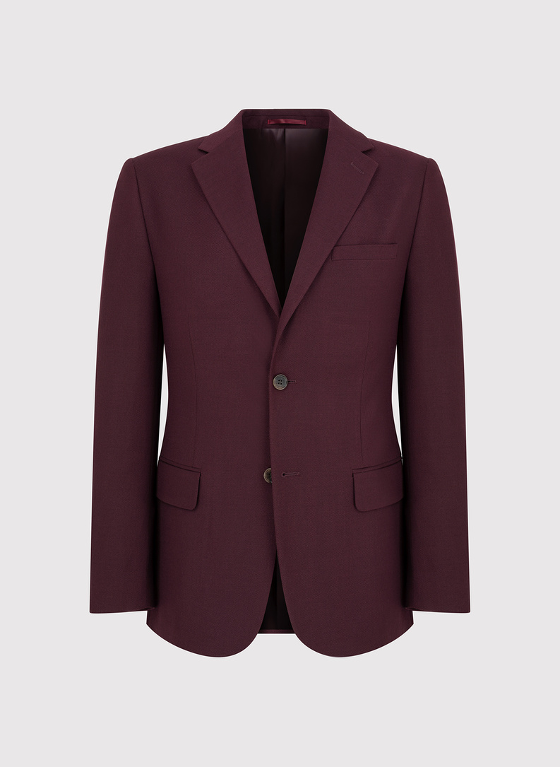 Marynarka garniturowa w kolorze bordowym
