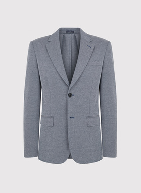 Szara marynarka melanż