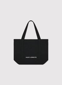 Czarna torba materiałowa unisex